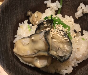 寒い季節に☆牡蛎飯